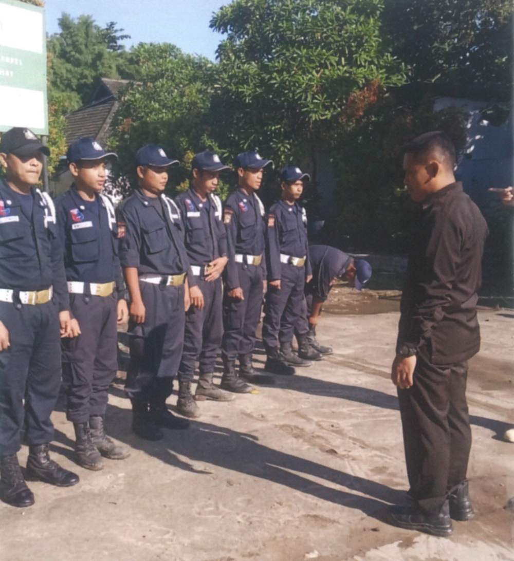 Pembinaan dan apel personel PT MCB